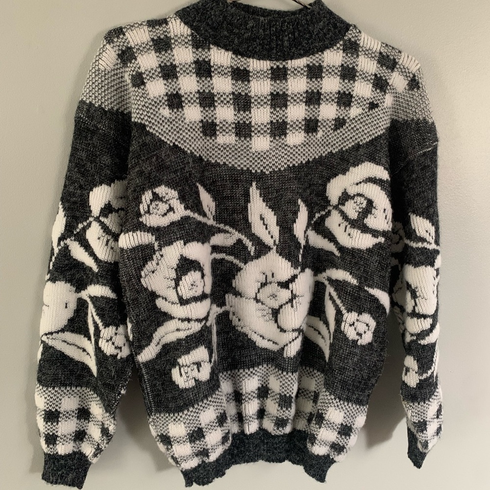 90s ski sweater